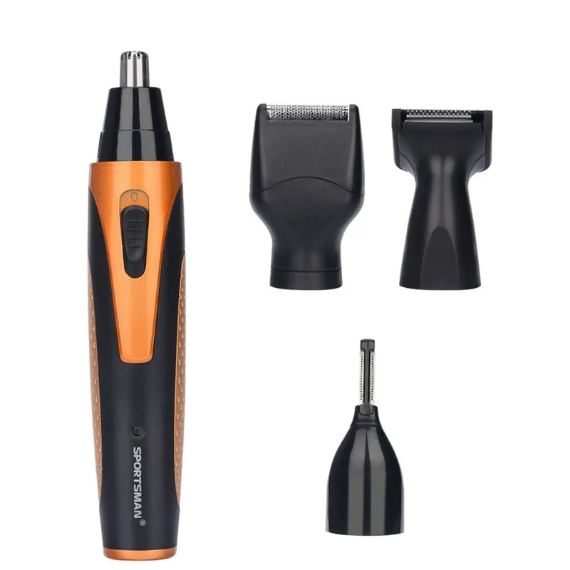 Portable 4 in 1 Rechargeable Electric Ear Nose Trimmer