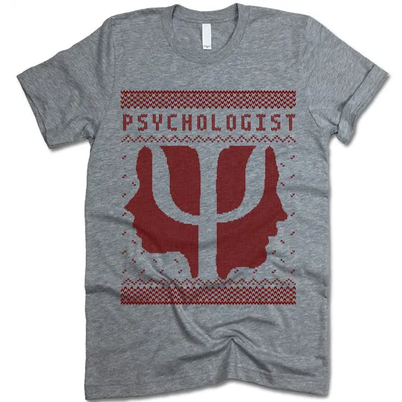 Psychologist Christmas T-Shirt