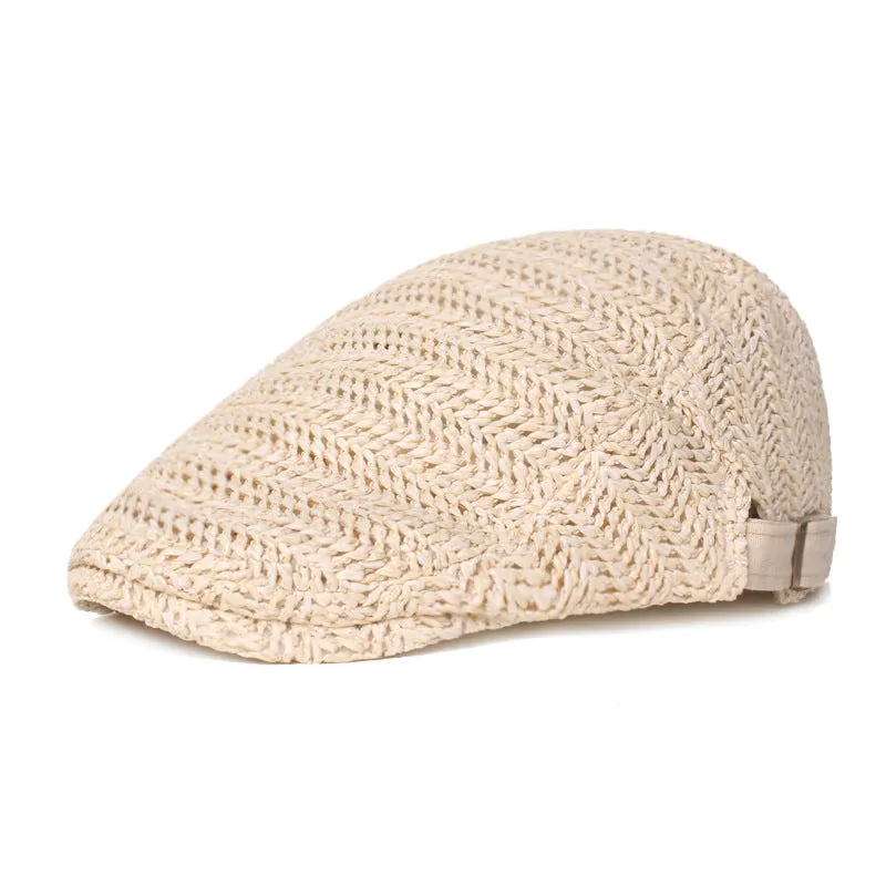 "CQ" Summer imitation hemp straw breathable cap