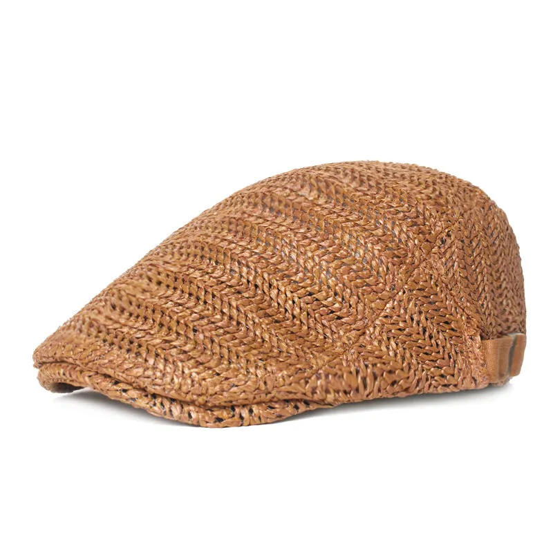 "CQ" Summer imitation hemp straw breathable cap
