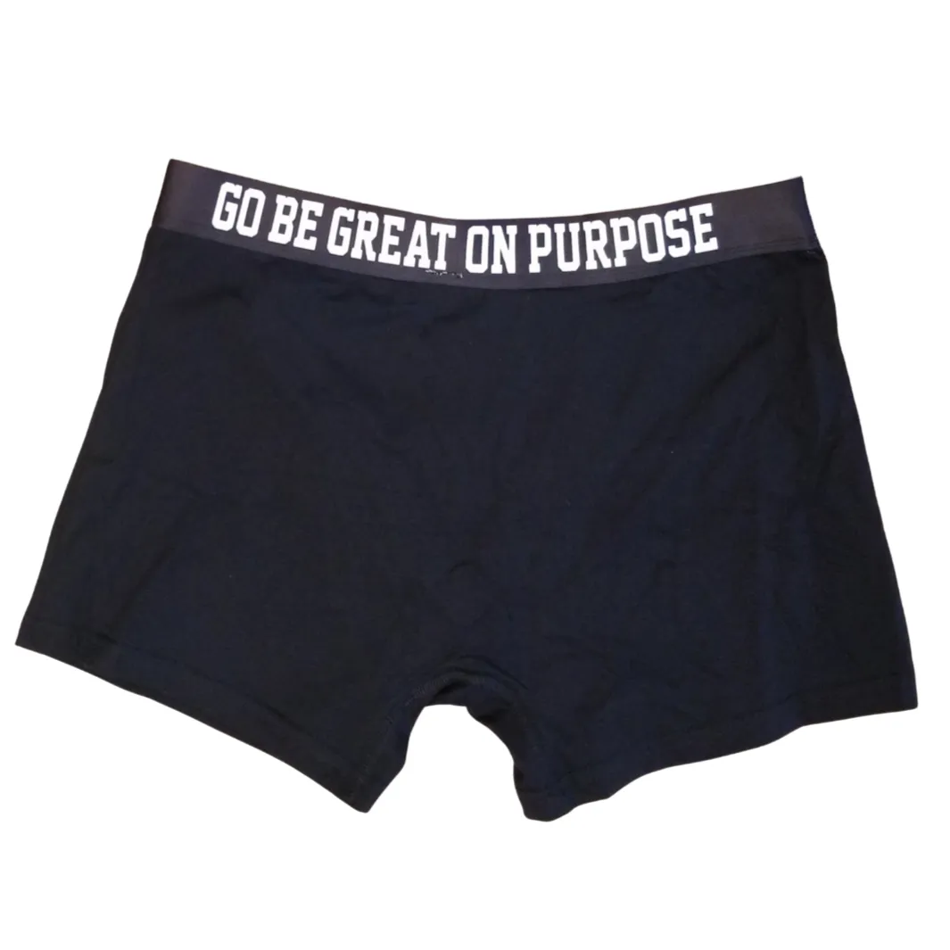 "Go Be Great On Purpose" Underwear