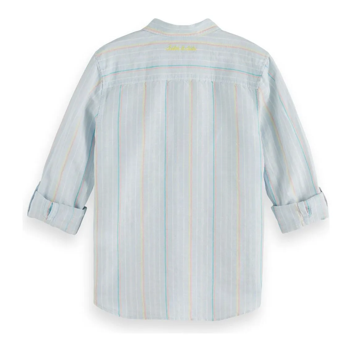Regular-Fit Yarn-Dyed Stripe Shirt