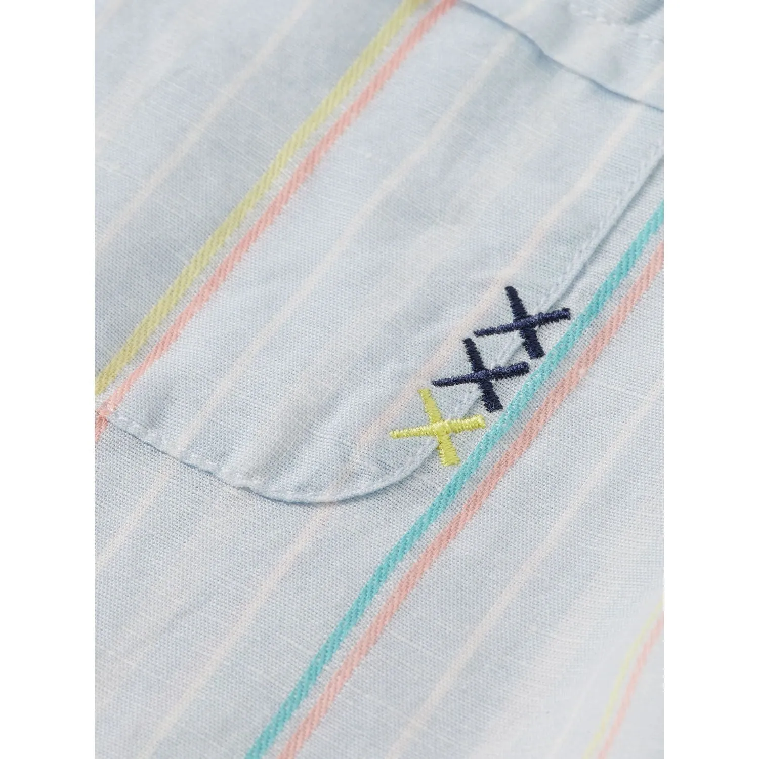 Regular-Fit Yarn-Dyed Stripe Shirt