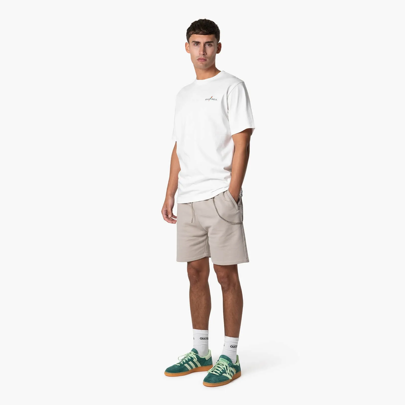 RESORT TEE | OFF WHITE/GREEN