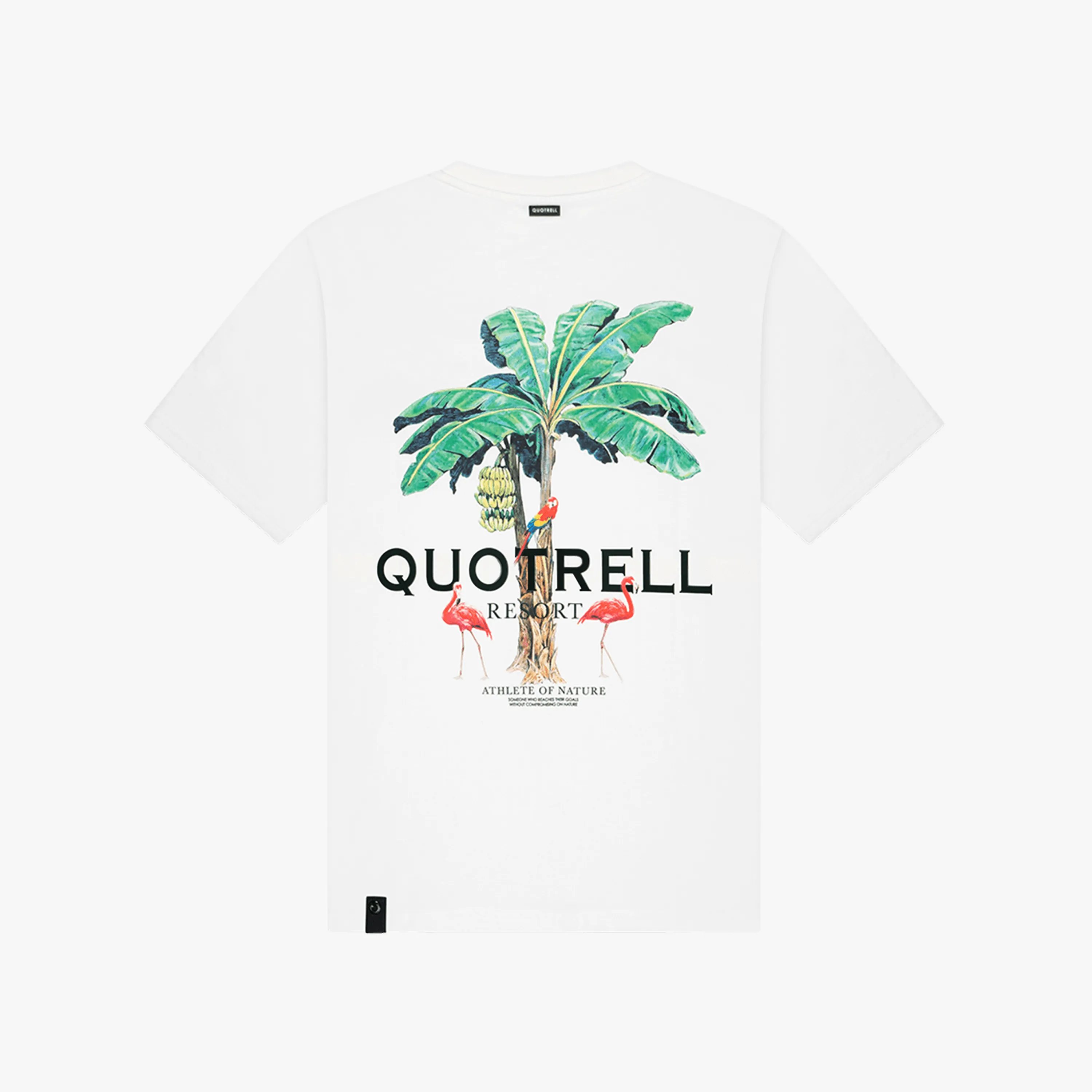 RESORT TEE | OFF WHITE/GREEN