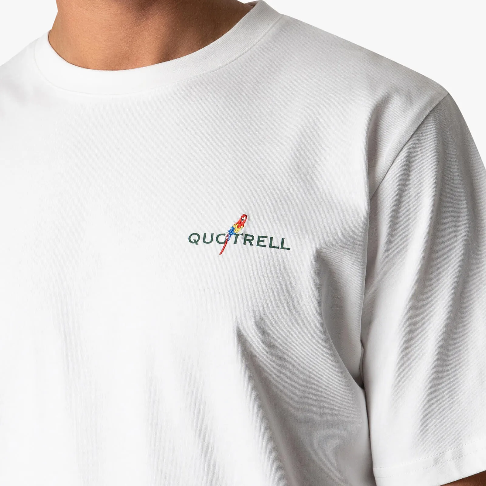 RESORT TEE | OFF WHITE/GREEN