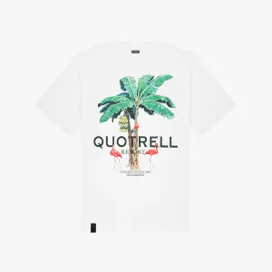 RESORT TEE | OFF WHITE/GREEN