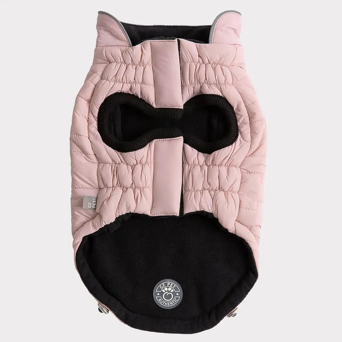 Reversible Chalet Dog Jacket | Pink Fleece