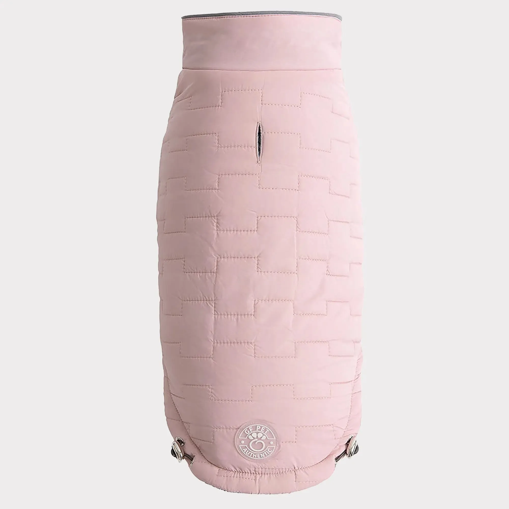 Reversible Chalet Dog Jacket | Pink Fleece