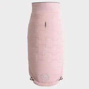 Reversible Chalet Dog Jacket | Pink Fleece