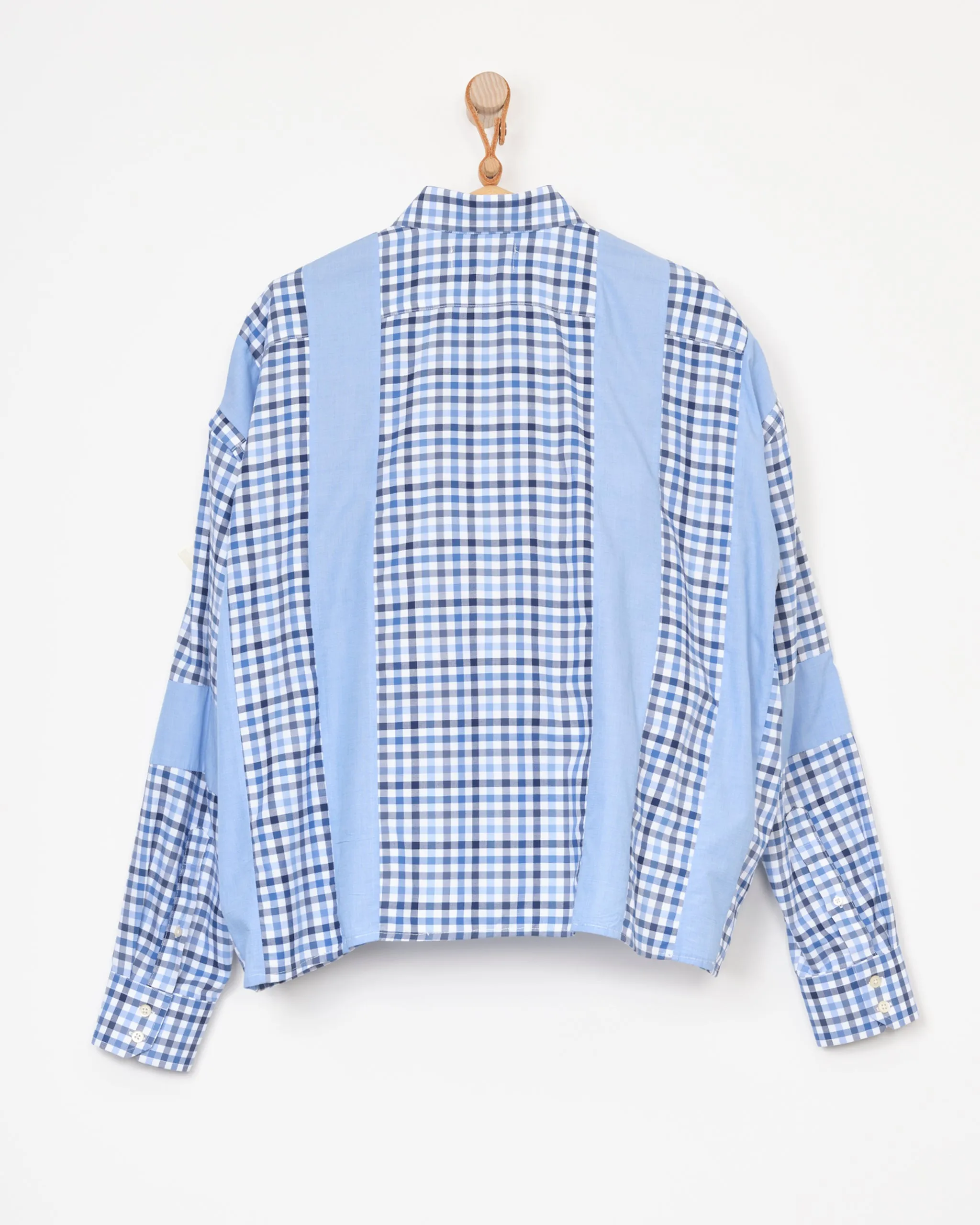 Reworked Men's Shirt in Multi Gingham
