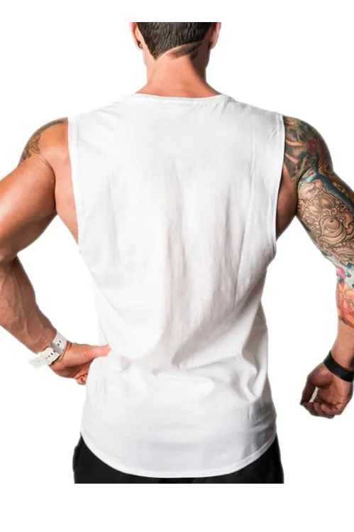 Rise N Grind Gym Drop Arm Tank(Black)