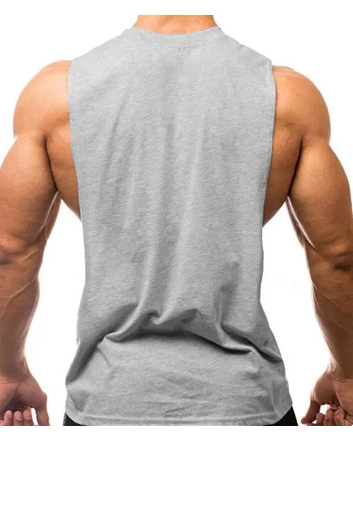 Rise N Grind Gym Drop Arm Tank(Black)