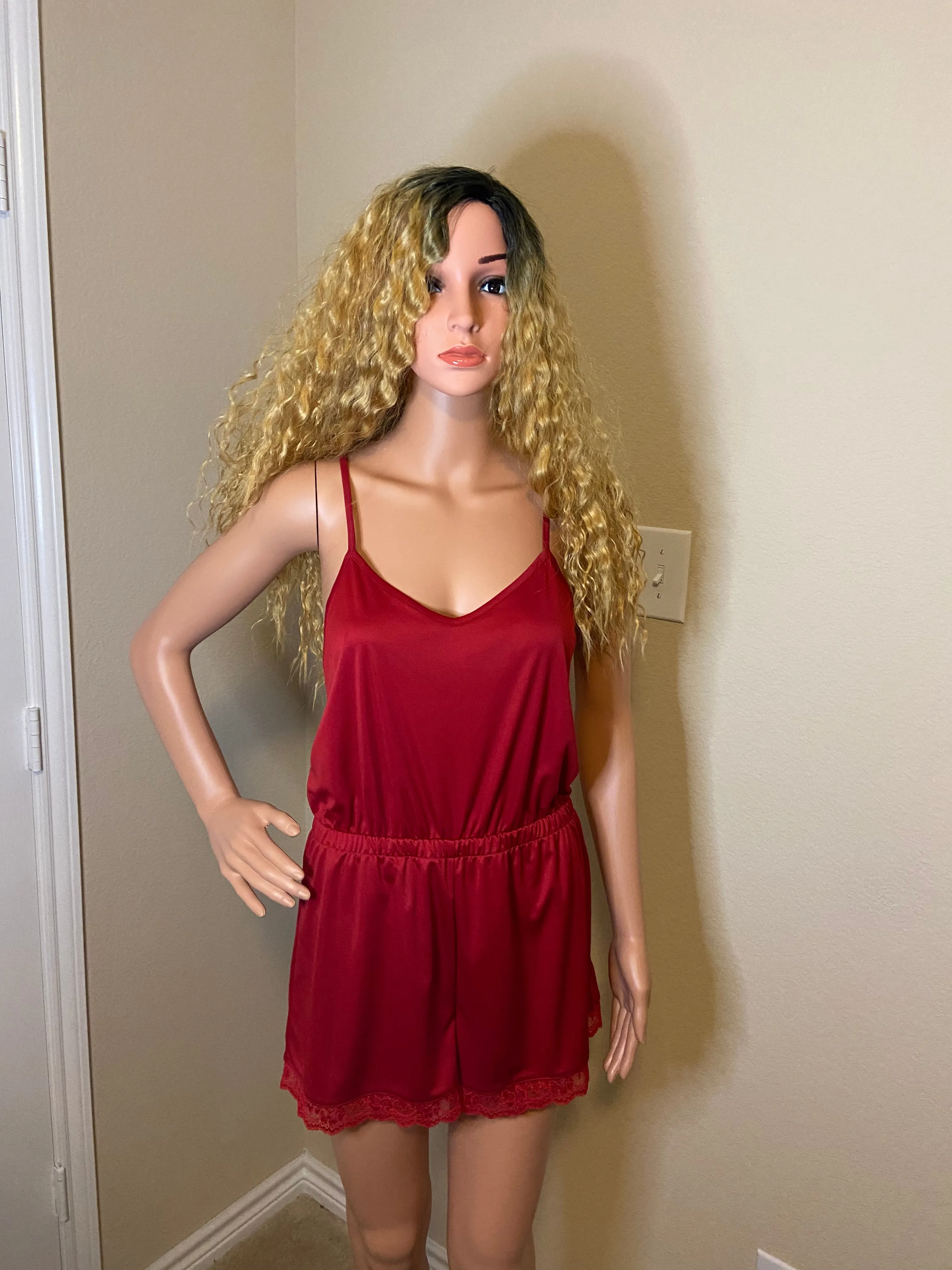 Rosiegyrl Moisture Wicking Cool Sleep Romper