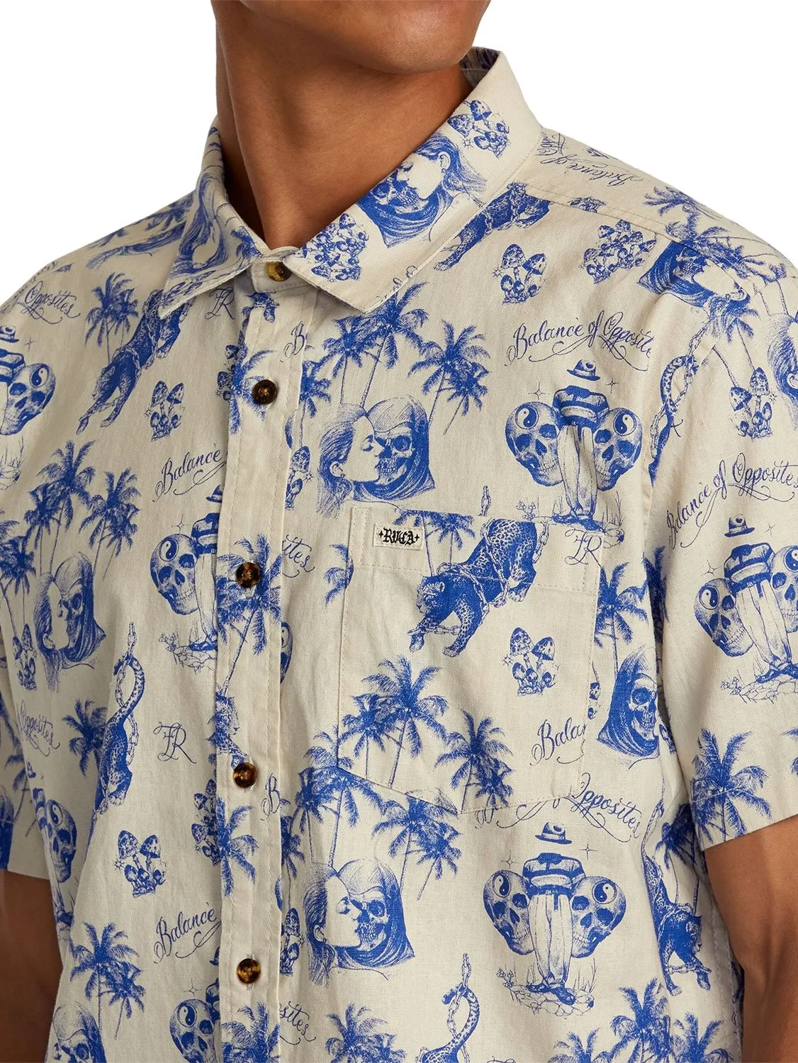 RVCA Men's Chefs Kiss T-Shirt