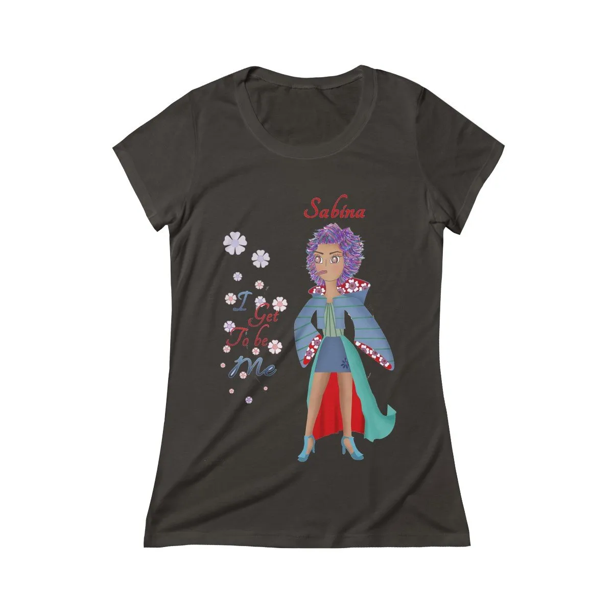 Sabina Triblend Short Sleeve Tee