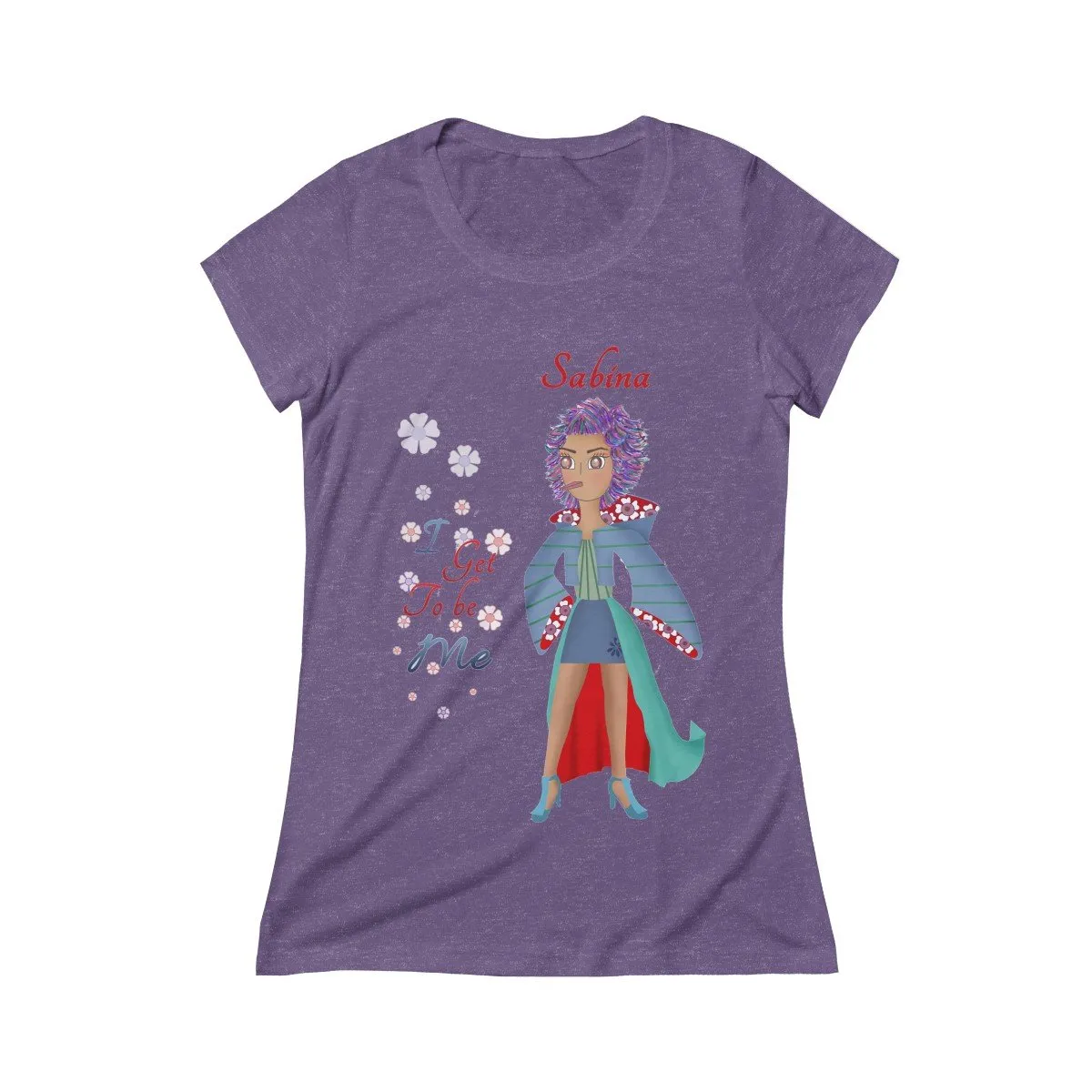 Sabina Triblend Short Sleeve Tee