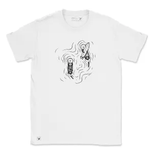SALE - Otters Unisex T-Shirt, White / S / Unisex