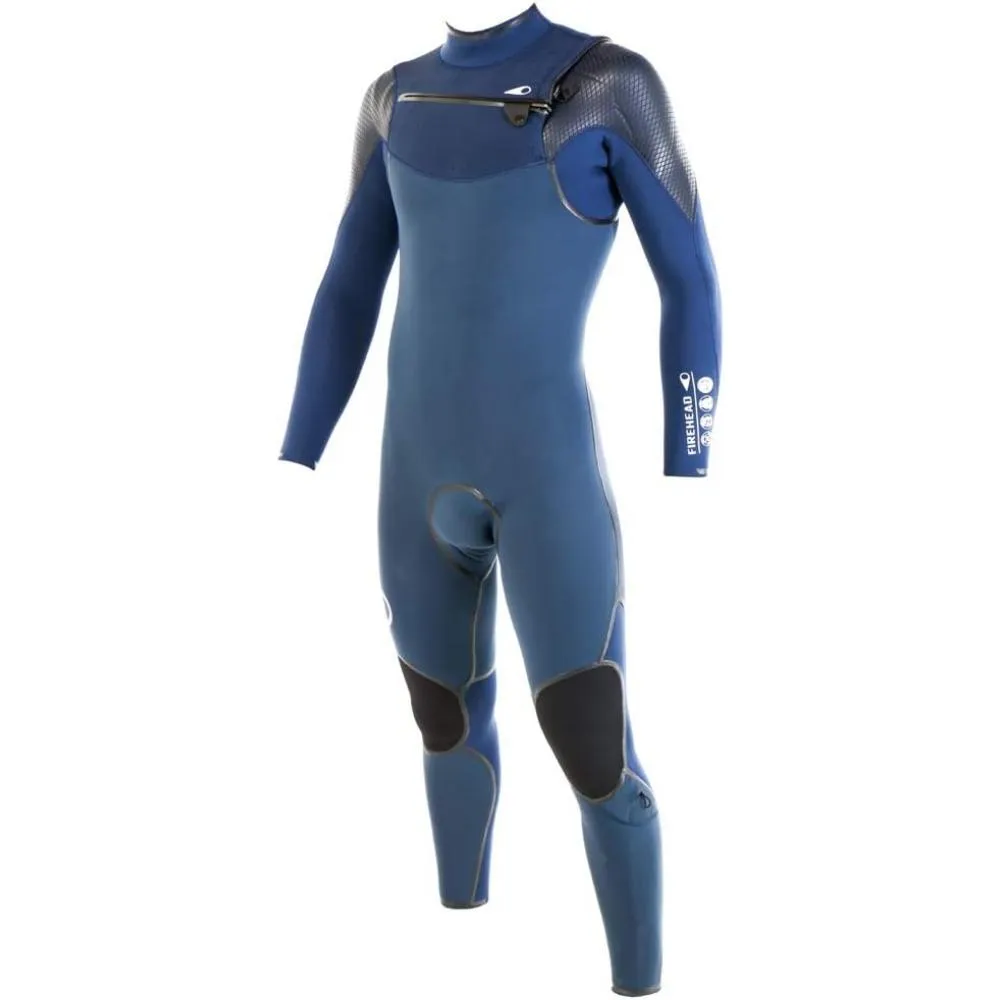 SOORUZ FIREHEAD 4/3 CHEST ZIP NAVY