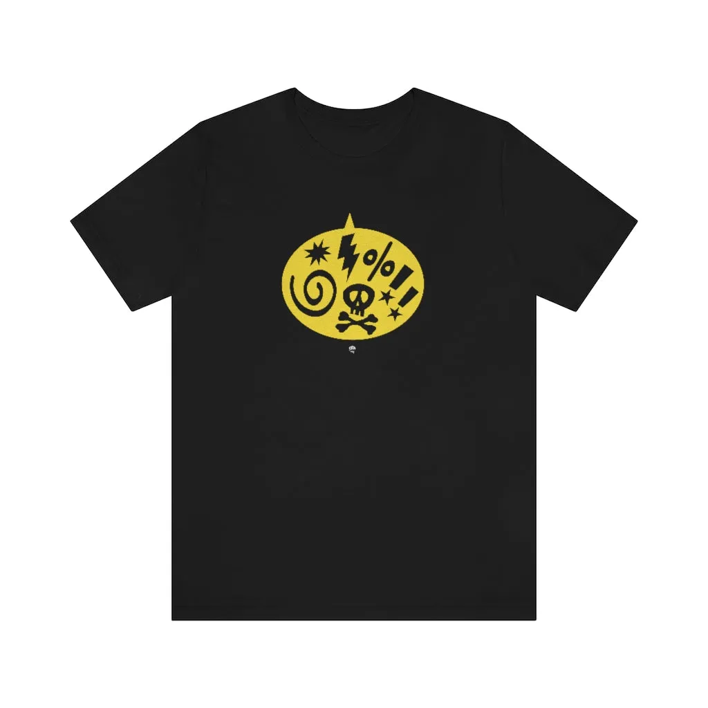 SoundFX CURSE WORDS! Unisex Jersey Short Sleeve Tee