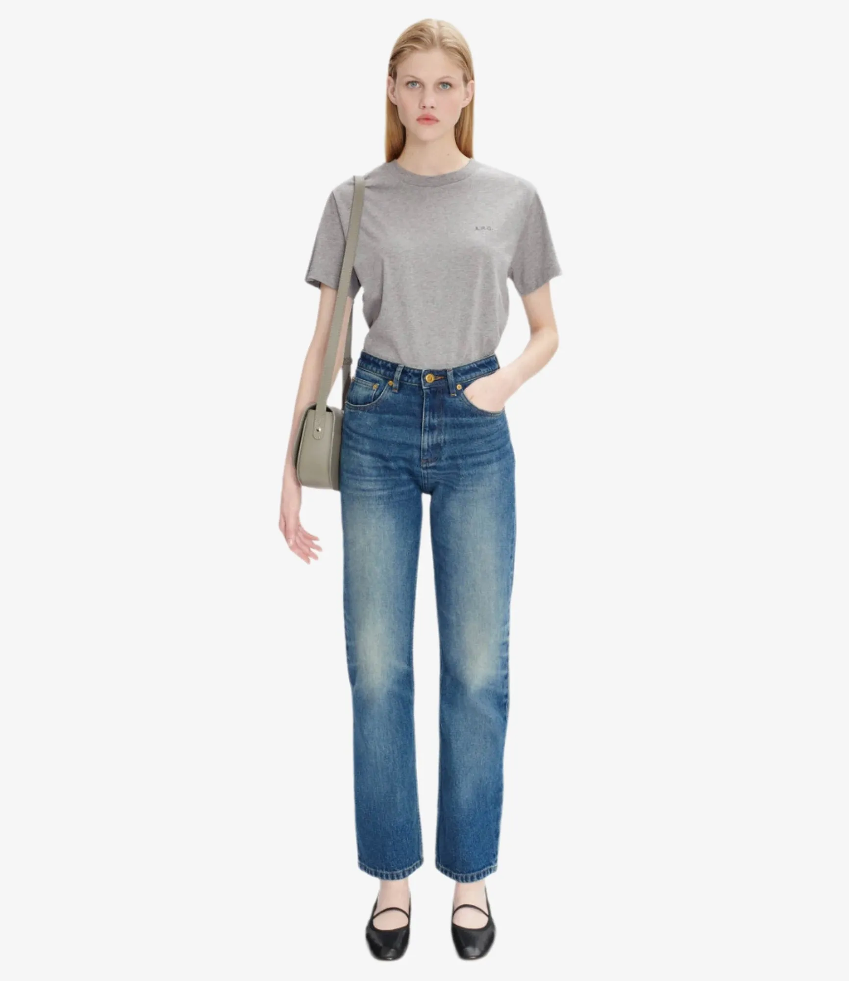 Standard A.P.C. Brodée T-shirt (W)