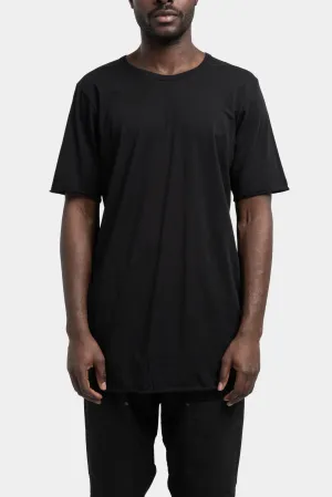Staple spine detail t-shirt, Black