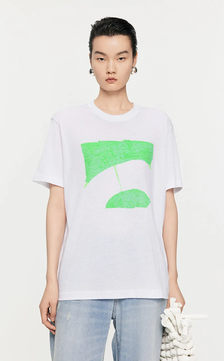 T-Shirt/JNBY Loose Fitting Short-sleeved T-Shirt