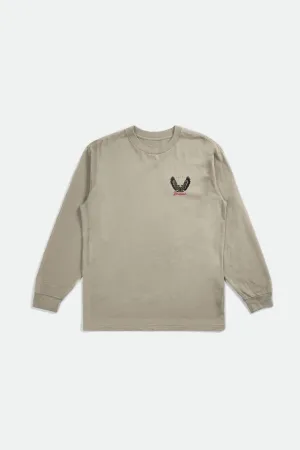 Talon L/S Standard Tee - Cream