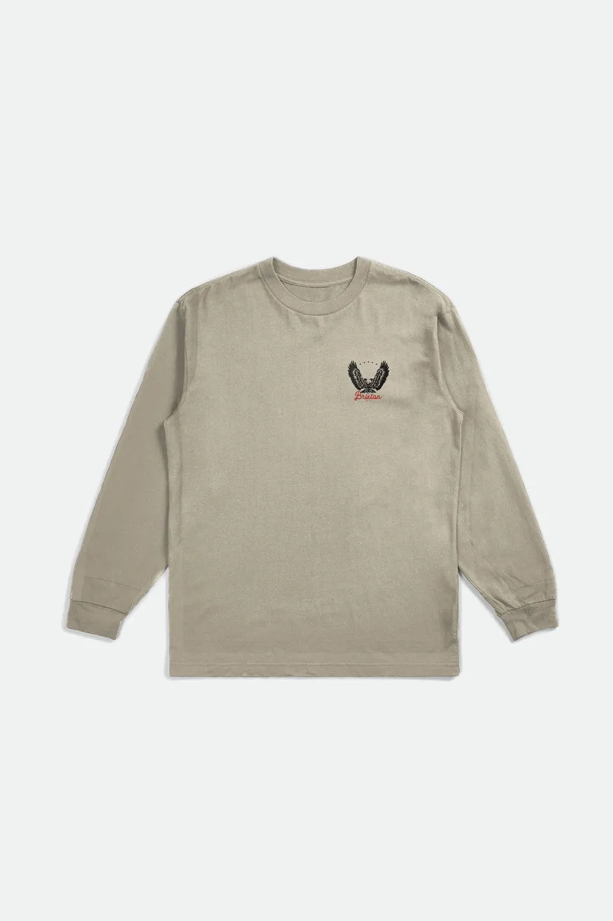 Talon L/S Standard Tee - Cream