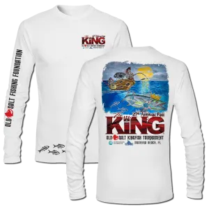 The King - Fall 2020 - Men's Long Sleeve Tournament Shirt - Performance - White