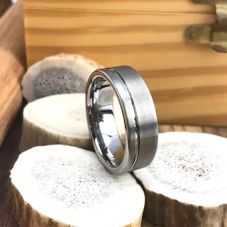 The Sovereign | Durable Tungsten Wedding Band
