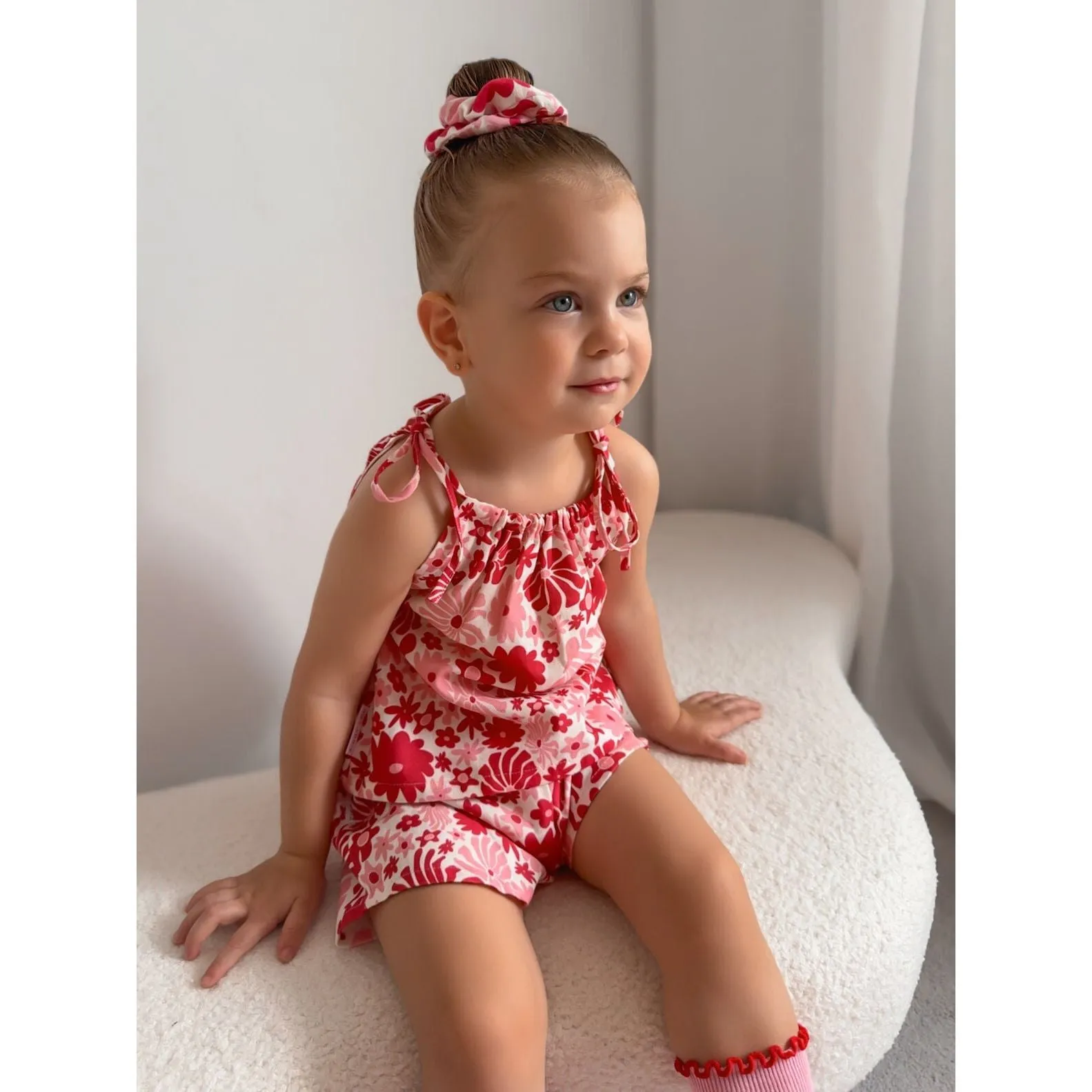 Tie Singlet Rosa