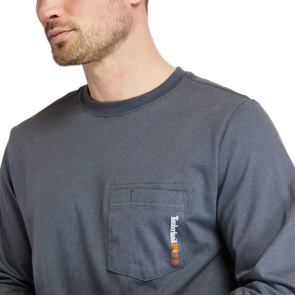 Timberland Pro Men's Flame Resistant Pocket Work T-Shirt - Charcoal - TB0A23PF003