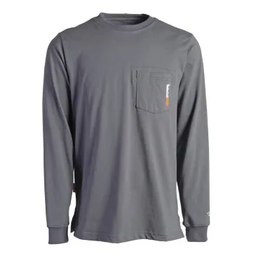 Timberland Pro Men's Flame Resistant Pocket Work T-Shirt - Charcoal - TB0A23PF003
