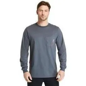 Timberland Pro Men's Flame Resistant Pocket Work T-Shirt - Charcoal - TB0A23PF003