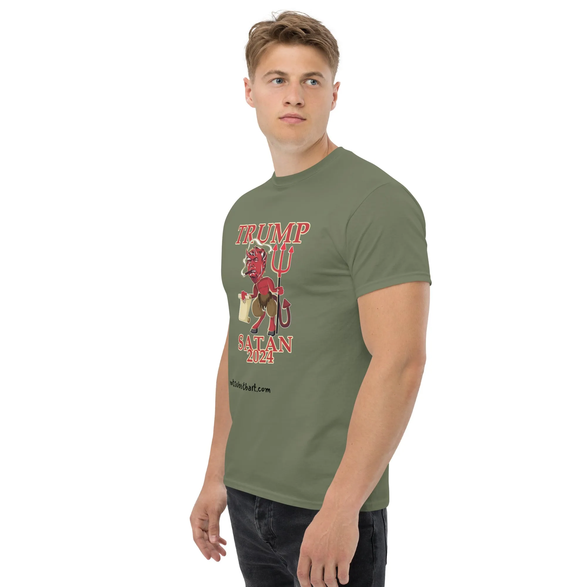 TRUMP/SATAN Unisex classic tee