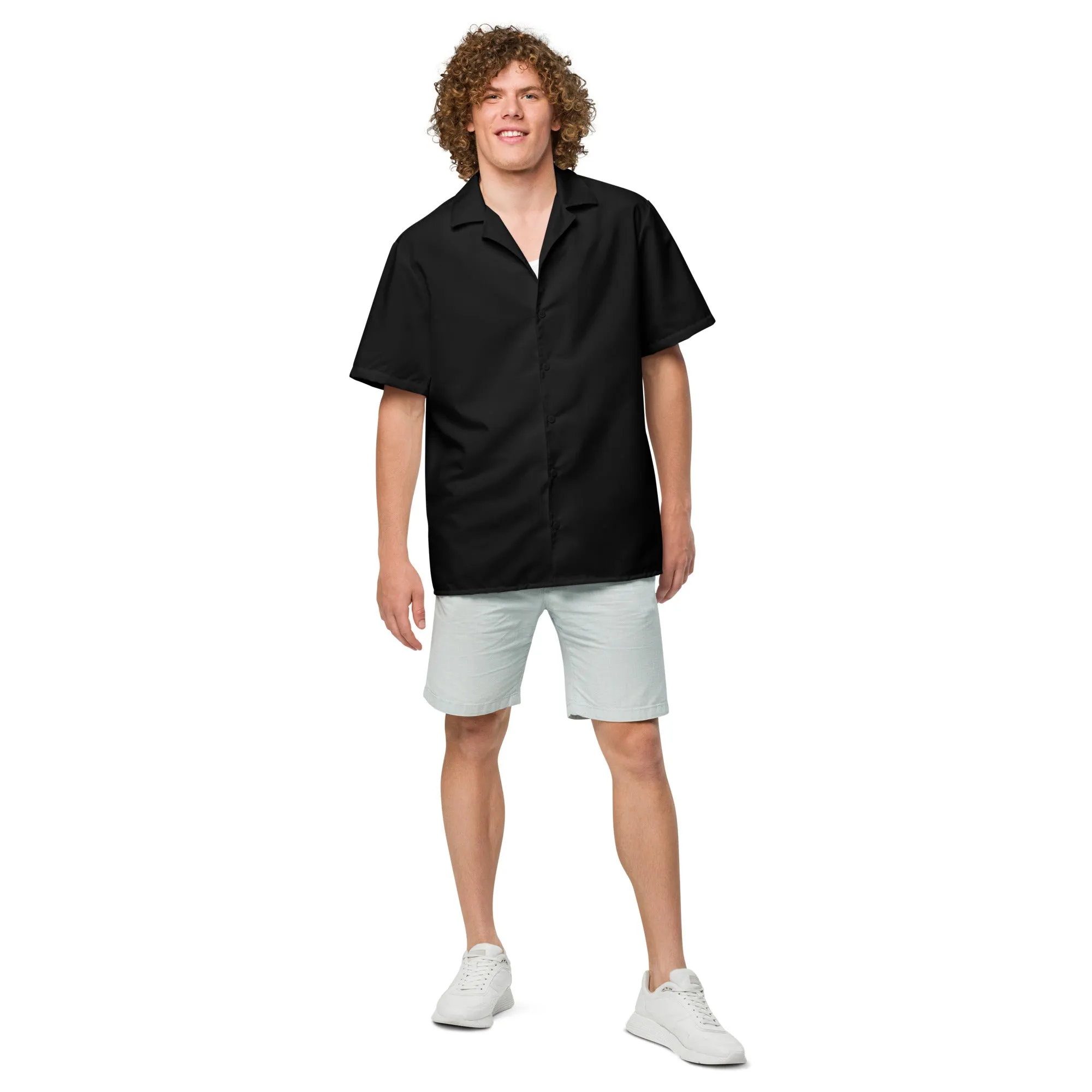 Unisex button shirt - Black