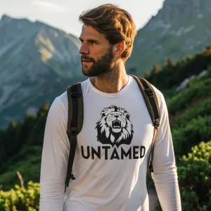 Untamed 100% Organic Cotton Heavyweight Long Sleeve T-shirt (3 Colors - Men's)