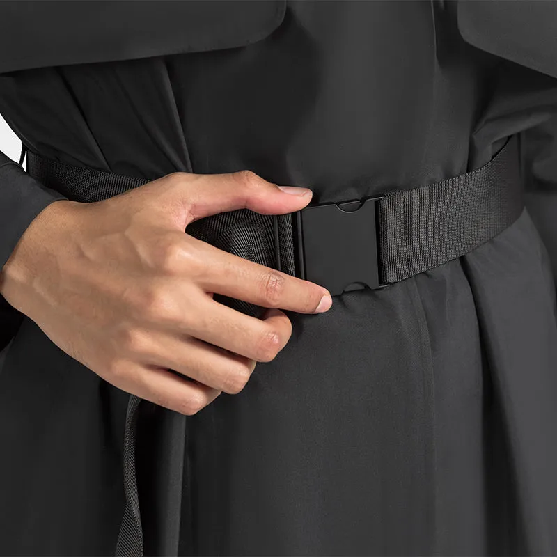 UV Protection, Waterproof & Windproof Vitality Trench Coat With Removable Hood