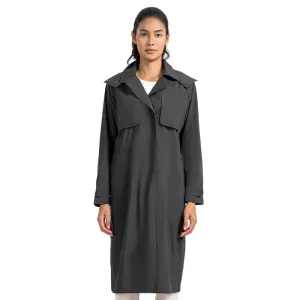 UV Protection, Waterproof & Windproof Vitality Trench Coat With Removable Hood