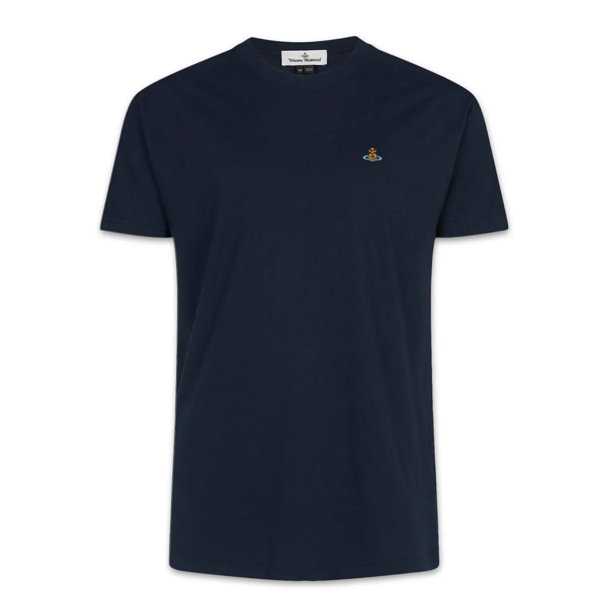 Vivienne Westwood - Multicolour Orb T-Shirt in Navy