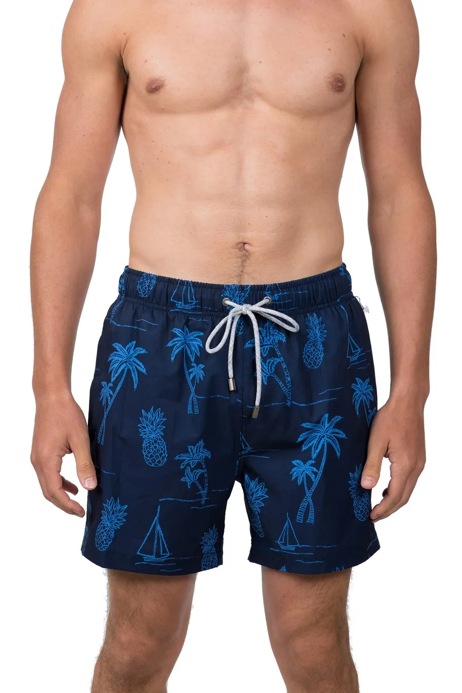 VS EMBROIDERED ICON SWIM SHORTS