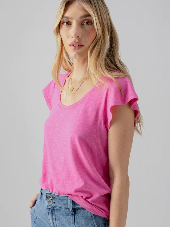 WEST SIDE TEE-PINK