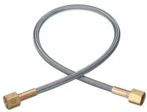 Western Enterprises Flexible Pigtails, 3,000 psi, Female, Oxygen, 48 in, PF-4-48-B