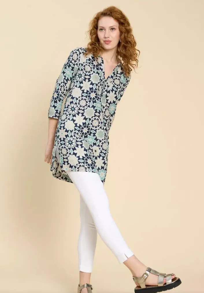 White Stuff UK Blaire Linen Tunic