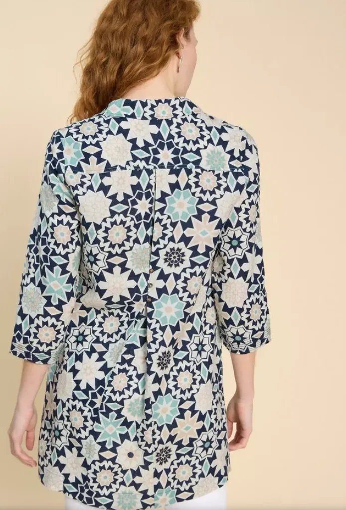 White Stuff UK Blaire Linen Tunic