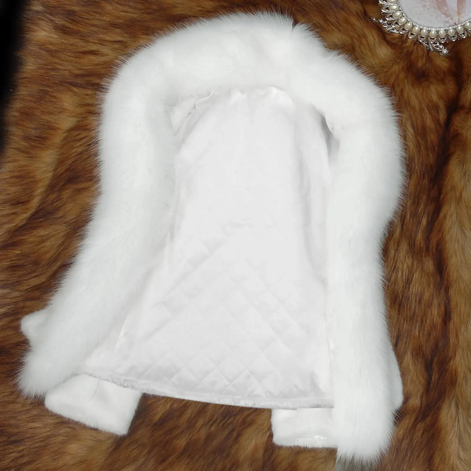 Women Elegant Thick Furry Jacket Outerwear Women's Slim Cotton Padded Wool Faux Fur Coats Trench Coat For Women жилетка женская