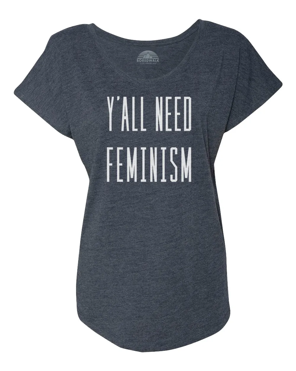 Women's Y'All Need Feminism Scoop Neck T-Shirt